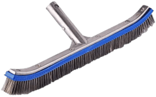 BROSSE COURBÉE MÉTALLIQUE  45CM